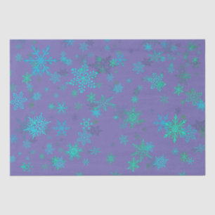 Colourful Snowflake Tissue Paper