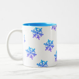 Colourful Snowflakes Gift Mug