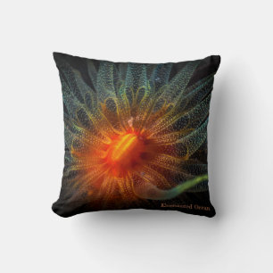 Colourful soft coral, Marine Flowers Cushion