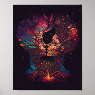 Colourful Soulmate : A rooted Feeling and Love Poster
