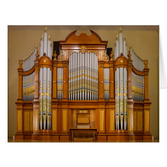 Colourful South Australian pipe organ (Front Horizontal)