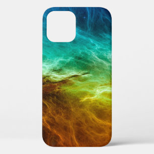 Colourful space nebula background,abstract,astrono iPhone 12 case
