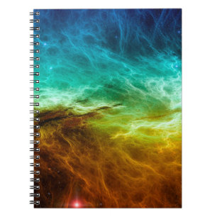 Colourful space nebula background,abstract,astrono notebook