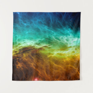 Colourful space nebula background,abstract,astrono tapestry