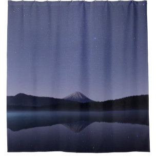 Colourful Space Shower Curtain