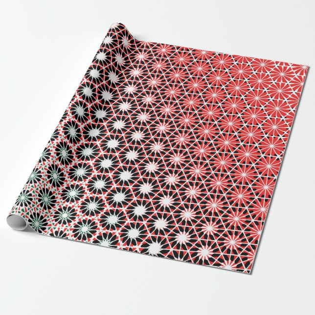Colourful Space  Wrapping Paper (Unrolled)