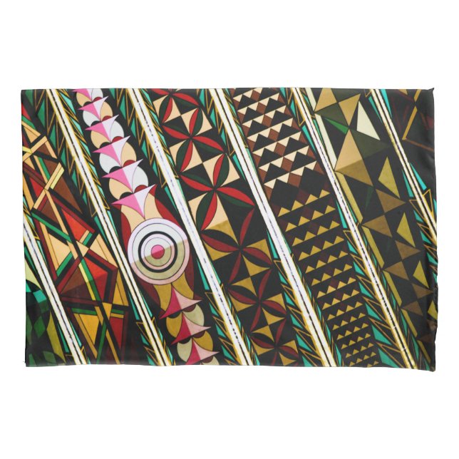 Colourful Spanish Ceiling Architecture Pillowcase (Front)