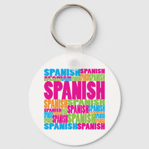 Colourful Spanish Key Ring