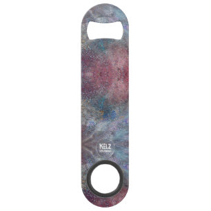 Colourful Sparkle Stainless Steel Bottle Opener