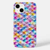 Colourful Sparkling Gemstone Mosaic Luxury Diamond