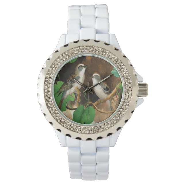 Colourful Sparrows Watch (Front)