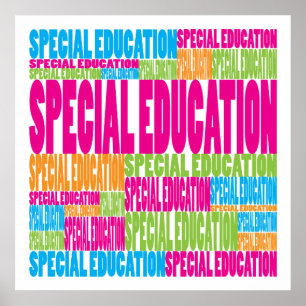Colourful Special Education Poster
