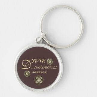 COLOURFUL SPECIAL LOVE GIFT FOR DAUGHTER KEY RING