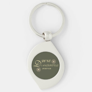COLOURFUL SPECIAL LOVE GIFT FOR DAUGHTER KEY RING