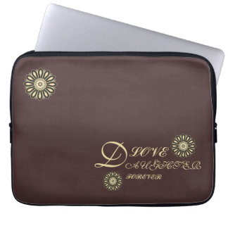 COLOURFUL SPECIAL LOVE GIFT FOR DAUGHTER LAPTOP SLEEVE