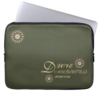 COLOURFUL SPECIAL LOVE GIFT FOR DAUGHTER LAPTOP SLEEVE