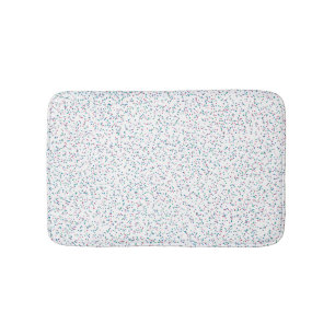 Colourful Speckled Spring Dots Bath Mat
