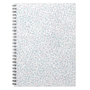 Colourful Speckled Spring Dots Notebook