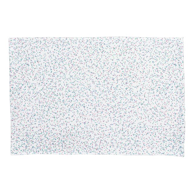 Colourful Speckled Spring Dots  Pillowcase (Front)