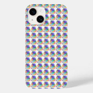 Colourful Spiral Pattern Phone Case
