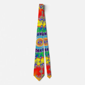 Colourful Spiral Pattern Tie
