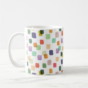 Colourful Splash: Abstract Seamless Background Coffee Mug