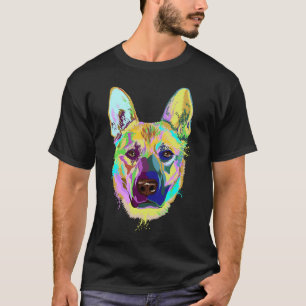 Colourful Splash Carolina Dog T-Shirt