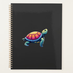 Colourful Splash Eastern Box Turtle (1) Planner