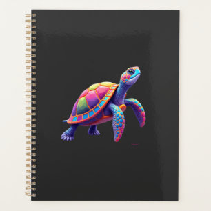 Colourful Splash Eastern Box Turtle (4) Planner