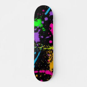 Colourful Splash Skateboard