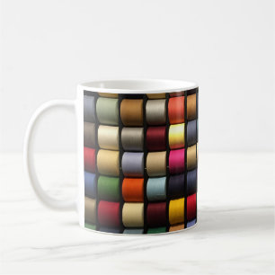 Colourful Spools of Thread Coffee Mug