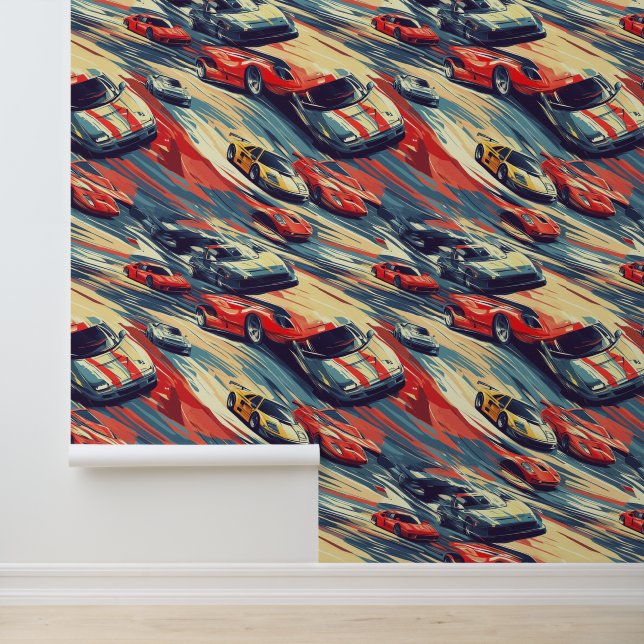 Colourful sports car wallpaper for automotive fans (Application)