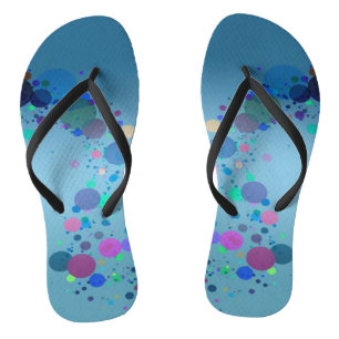 Colourful Spots Thongs