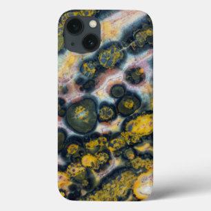 Colourful Spotted Ocean Jasper iPhone 13 Case