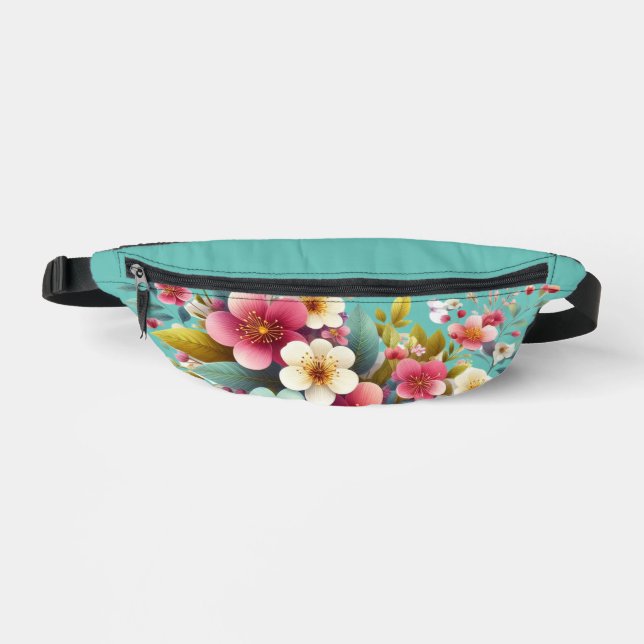Colourful, Spring/Floral  Bum Bags (Front)