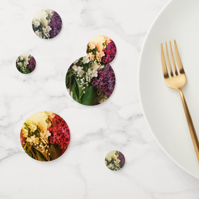 Colourful Spring Flower Mix Confetti (Group)