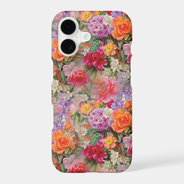 Colourful Spring Flowers (Back)
