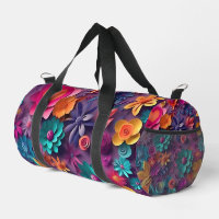 Colourful Spring Flowers Pattern