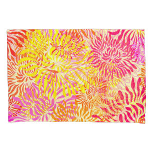 Colourful Spring Flowers Pillowcase