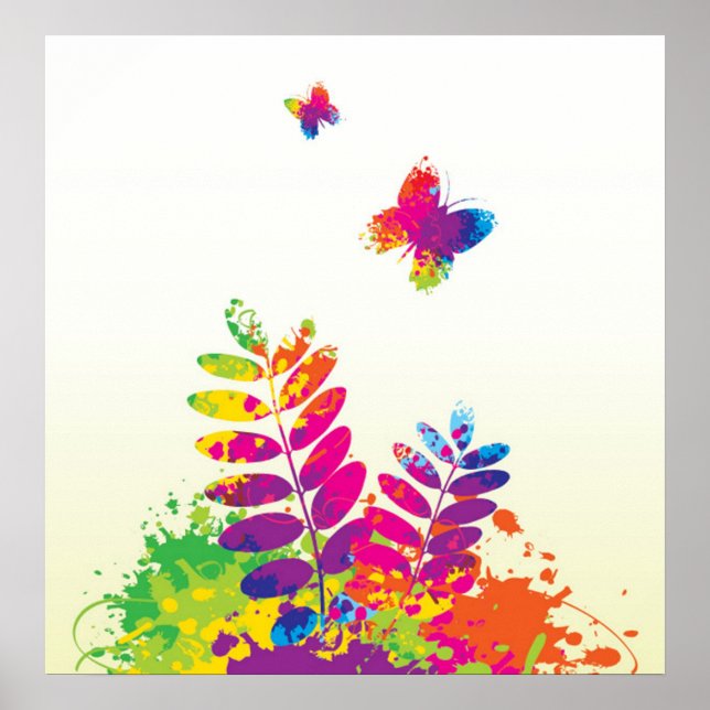 Colourful Spring Poster (Front)