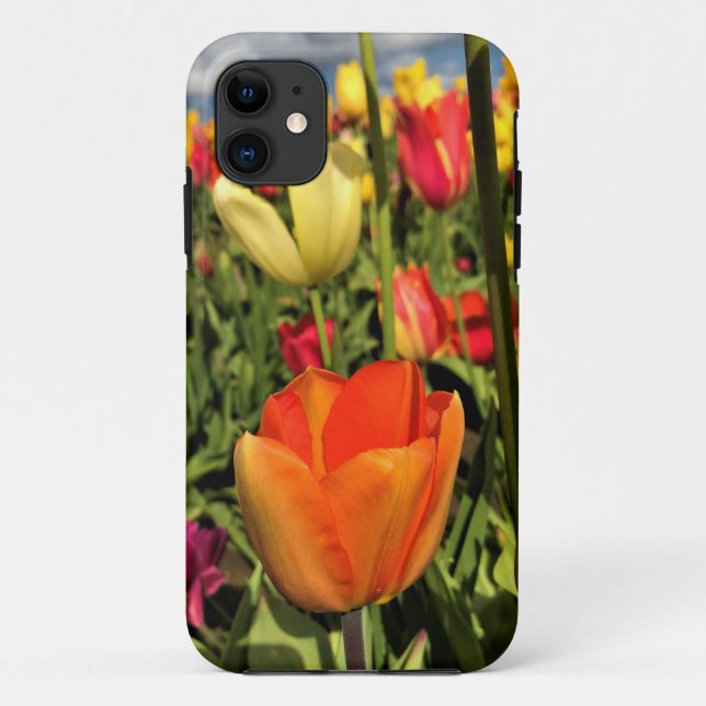 Colourful Spring Tulips Case-Mate iPhone Case (Back)