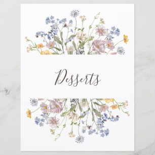 Colourful Spring Wildflower Meadow Garden Divider