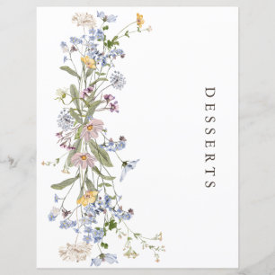 Colourful Spring Wildflower Meadow Garden Divider