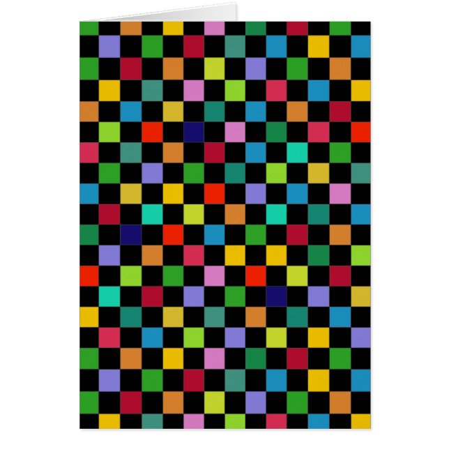 colourful square pattern (Front)
