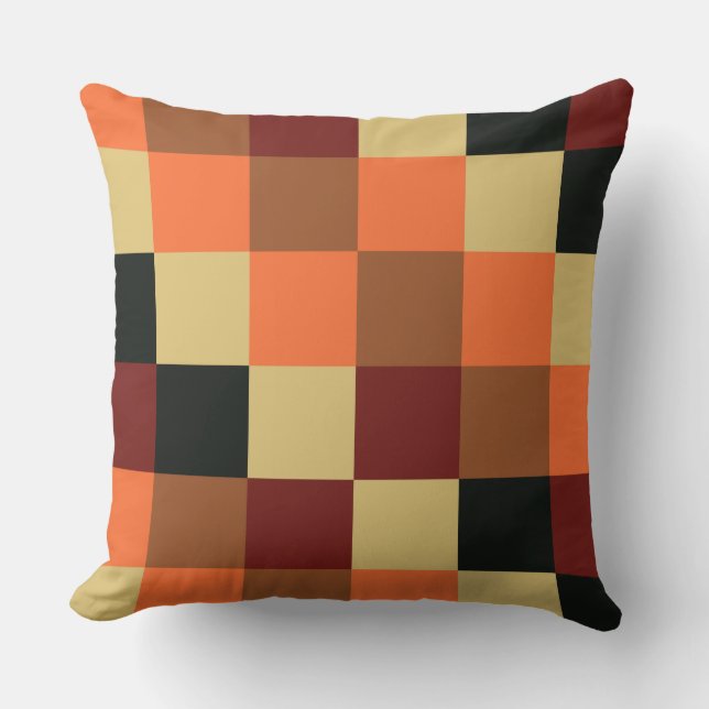 Colourful Squares 04 Cushion (Front)