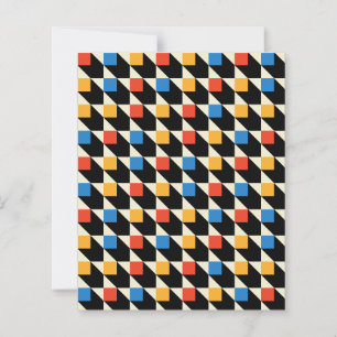 Colourful Squares Advice Cards