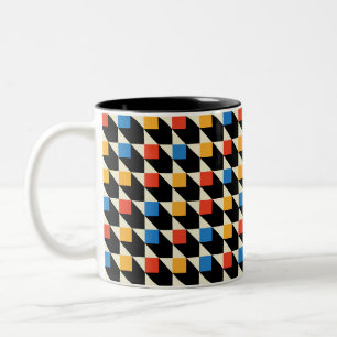 Colourful Squares Coffe Mugs