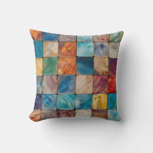 Colourful Squares Cushion