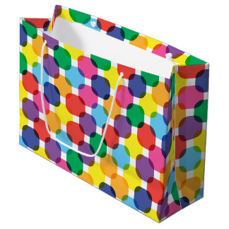 Colourful Squares Gift Bag