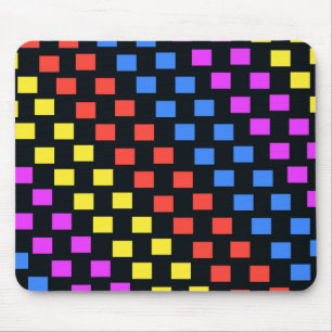 Colourful Squares Mouse Pad